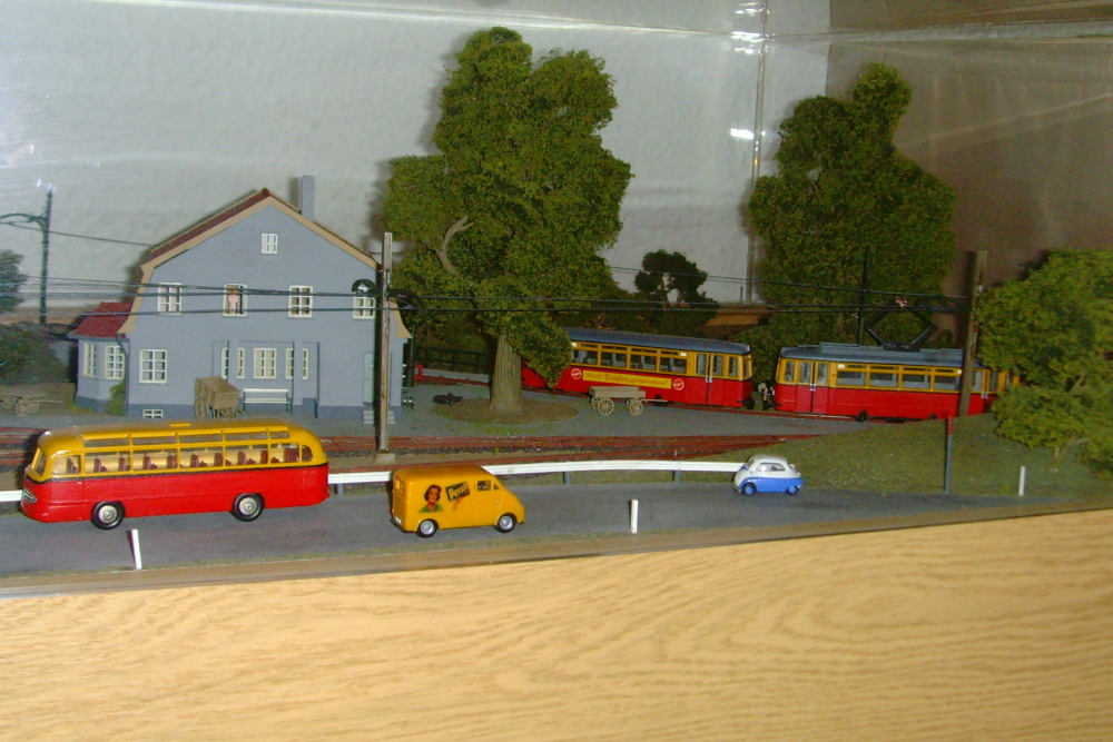 Das Diorama im Straßenbahnmuseum, 2013