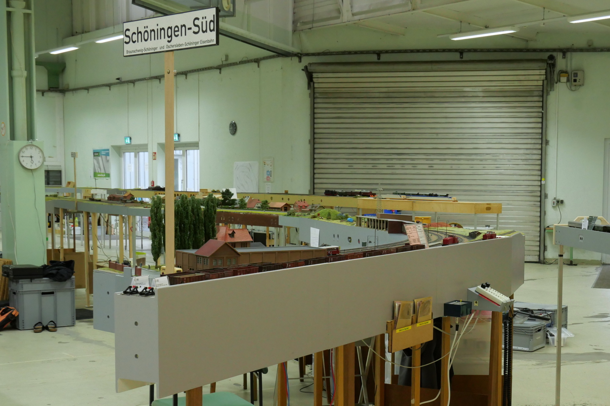 Das FREMOdul Schningen-Sd beim Treffen in Bassum, 2025