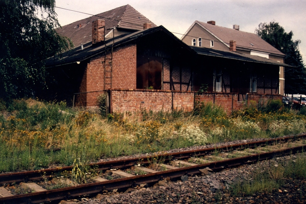 Empfangsgebäude Oschersleben, 1996