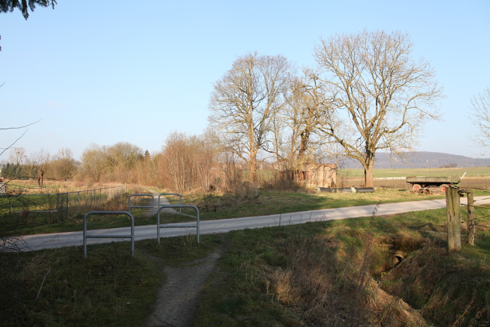 Der ehemalige Bahndamm von Vorwohle nach Emmerthal, 2018