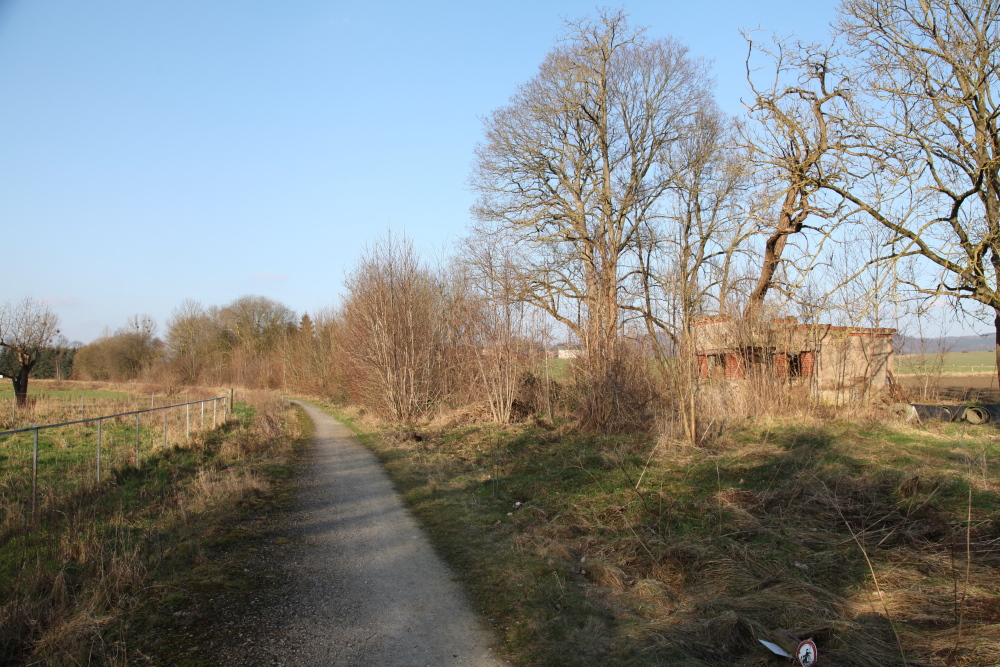 Der ehemalige Bahndamm von Vorwohle nach Emmerthal, 2018